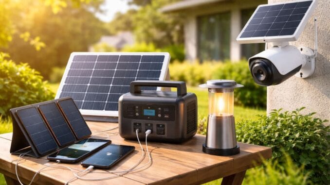 Tipos de productos solares más usados