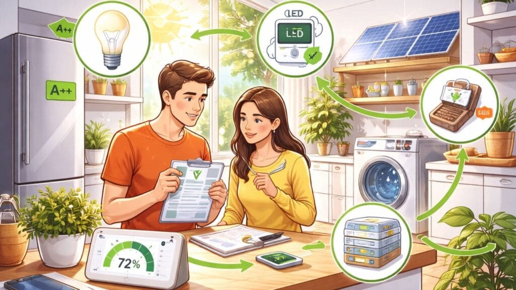 reducción del consumo energético mediante el uso eficiente de electrodomésticos
