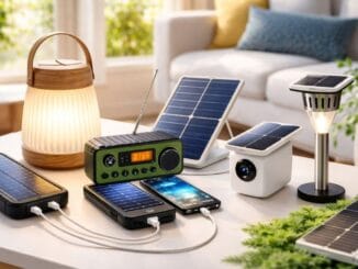 Gadgets solares para el hogar