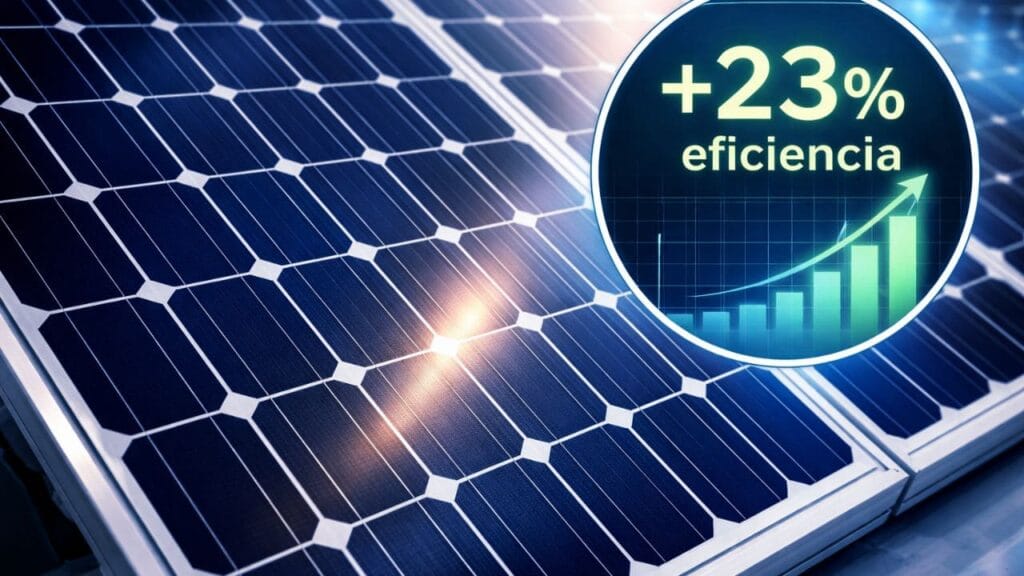 Nuevos paneles solares de alta eficiencia