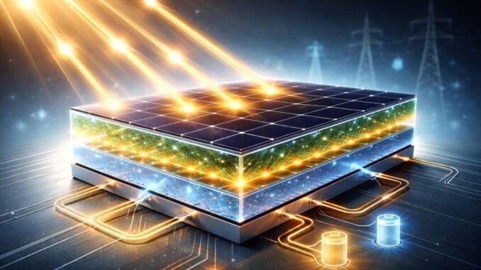 Panel solar de alta eficiencia nuevo récord mundial en eficiencia de energía solar