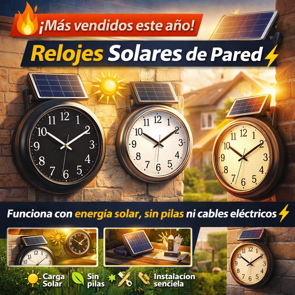 Relojes y despertadores solares