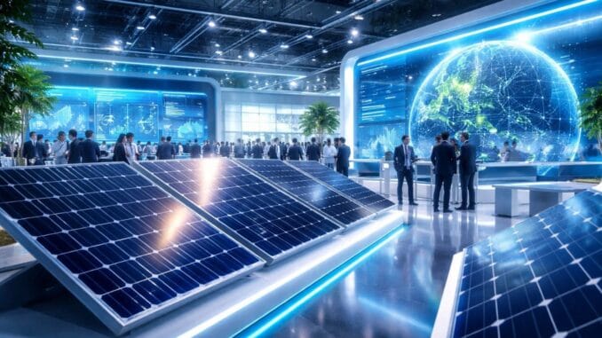 energía solar mundial