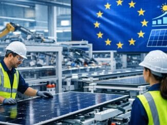 fabricación de paneles solares en Europa
