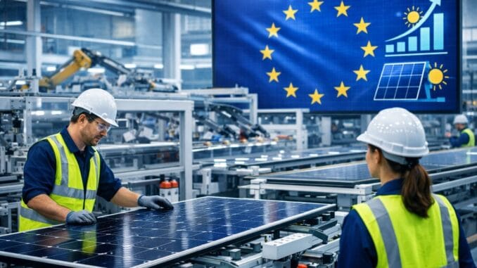 fabricación de paneles solares en Europa fabricación de paneles solares en Europa
