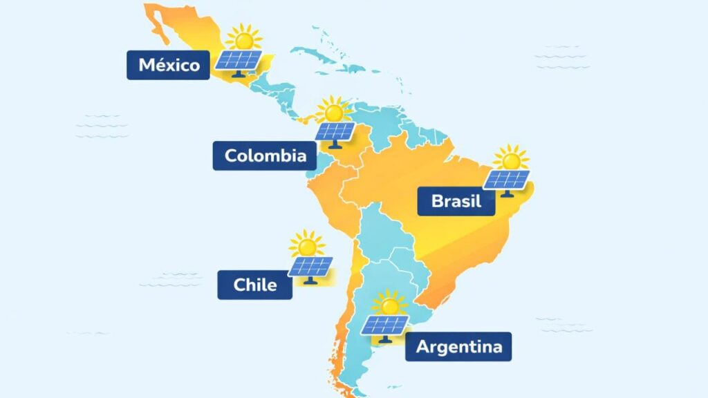 Energía solar en América Latina