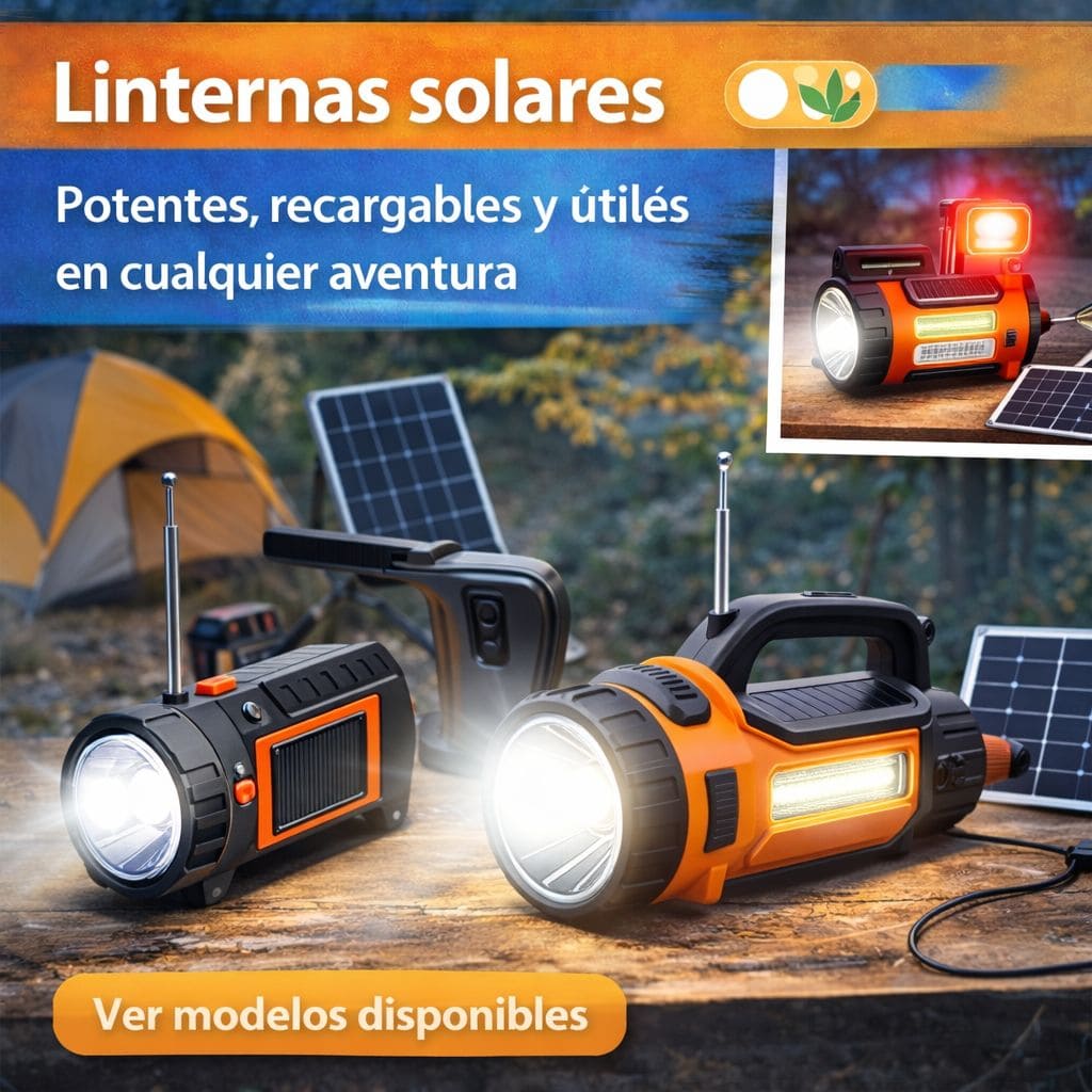 Linternas solares