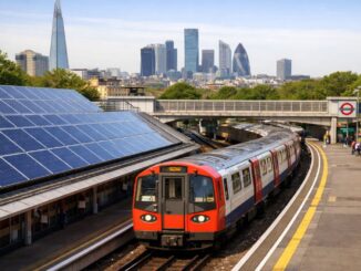 metro de Londres energía solar