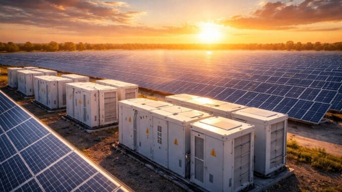 energía solar 24 horas