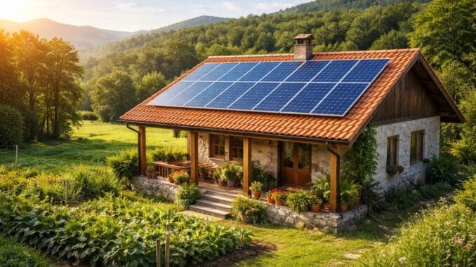 energía solar en zonas rurales