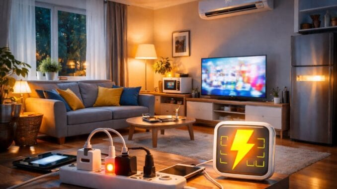 errores que aumentan el consumo eléctrico