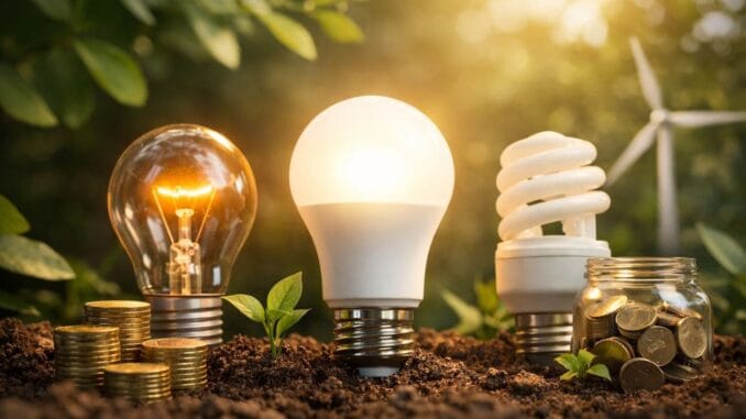 Iluminación LED ahorro energético