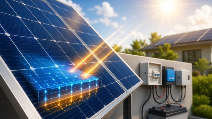 cómo se transforma la luz solar en electricidad