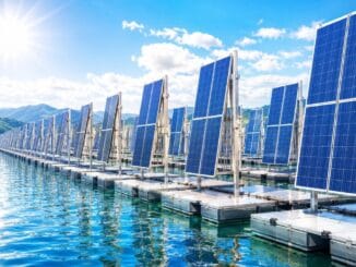 planta solar flotante