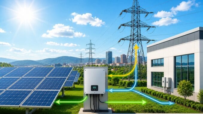 Sistemas solares conectados a la red